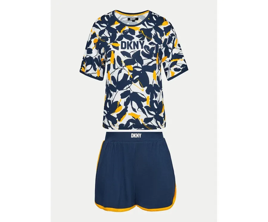 obrazek 1 DKNY Piżama YI70014 Granatowy Regular Fit