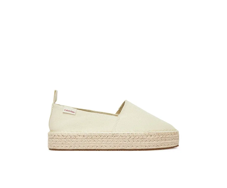 obrazek 1 Calvin Klein Jeans Espadryle Platform Espadrille Ml Cs YW0YW01871 Beżowy