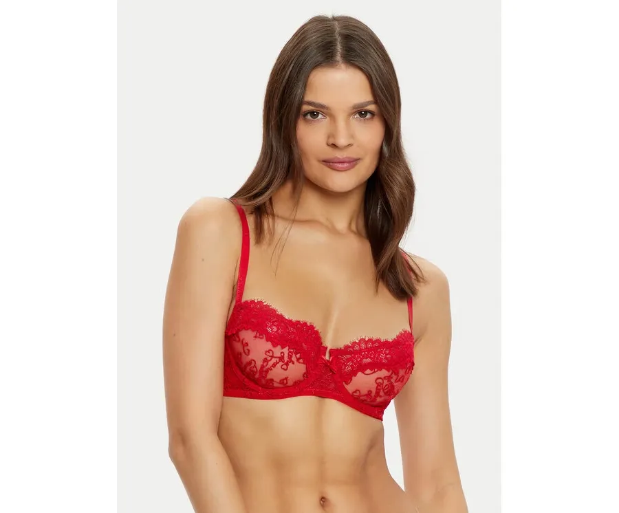 obrazek 1 Emporio Armani Underwear Biustonosz balkonetka 164855 4F211 10374 Czerwony