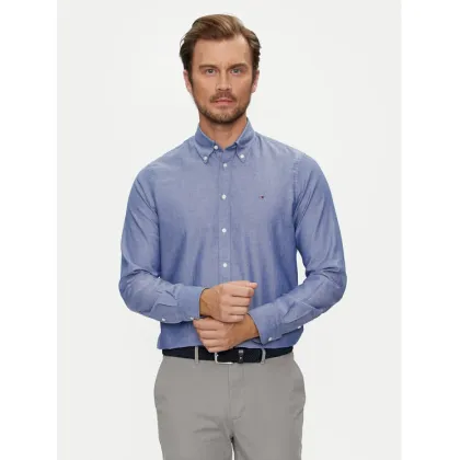 Zdjęcie Tommy Hilfiger Koszula MW0MW36369 Niebieski Slim Fit