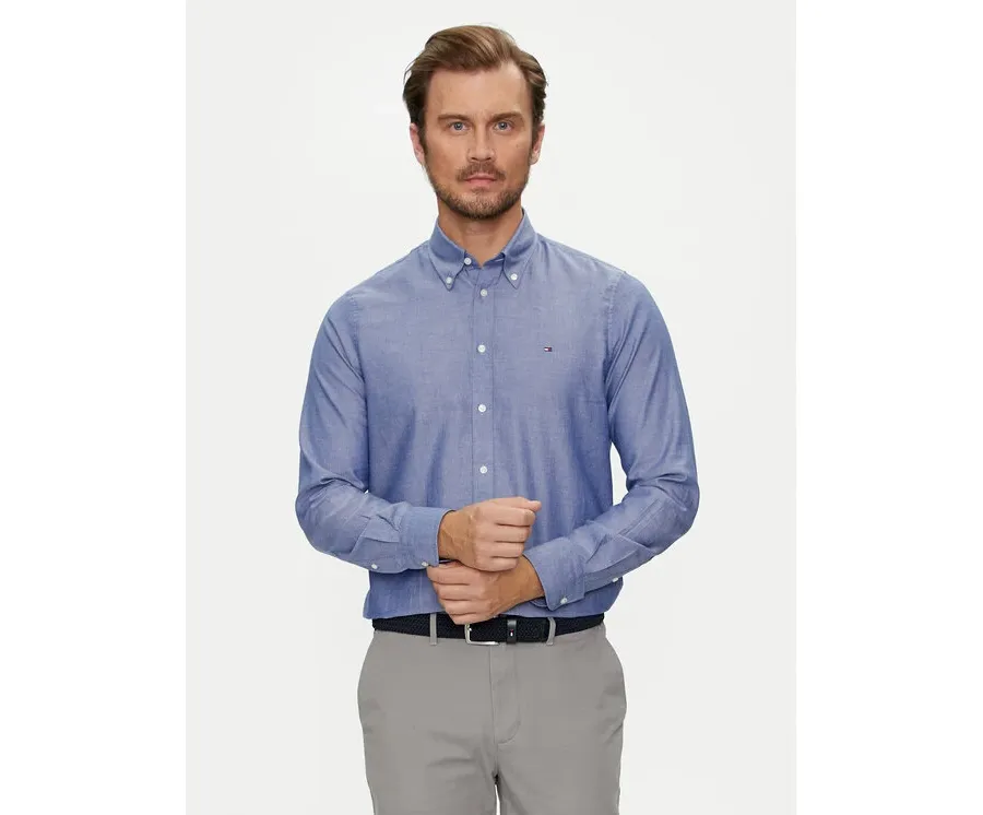 obrazek 1 Tommy Hilfiger Koszula MW0MW36369 Niebieski Slim Fit