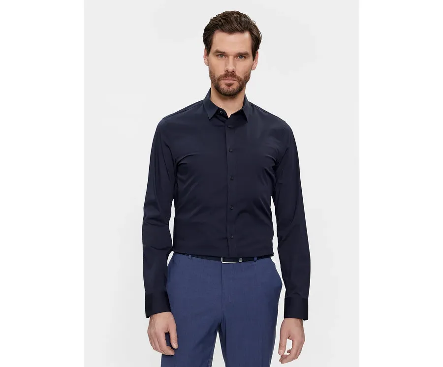 obrazek 1 Calvin Klein Koszula K10K110856 Granatowy Slim Fit
