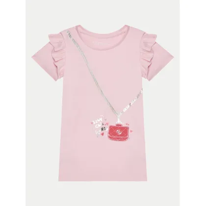 Zdjęcie Guess Sukienka codzienna K5RK00 KA6W4 Różowy Regular Fit