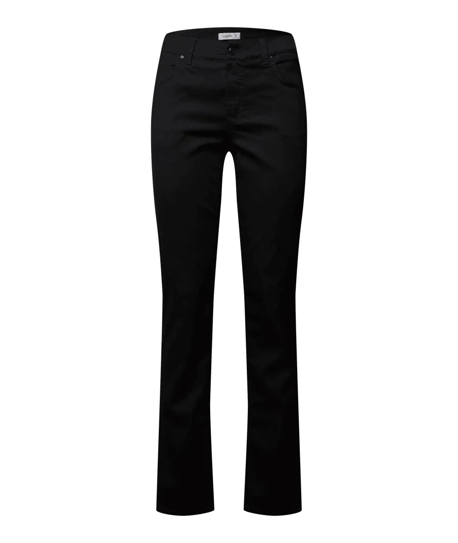 obrazek 1 Jeansy z poszerzaną nogawką i szwami w kontrastowym kolorze model ‘CICI’