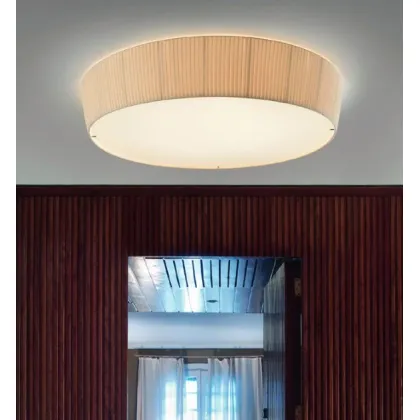 Zdjęcie Duża okrągła lampa sufitowa - ⌀ 95 cm