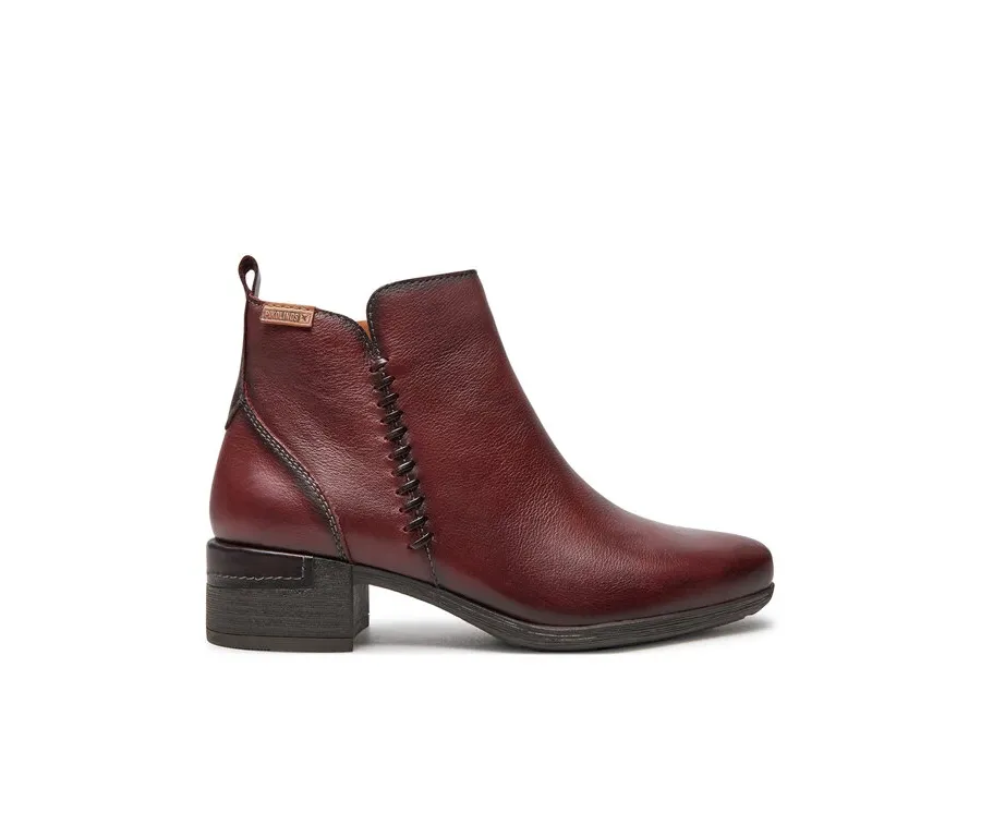 obrazek 1 Pikolinos Botki W6W-8950 Bordowy