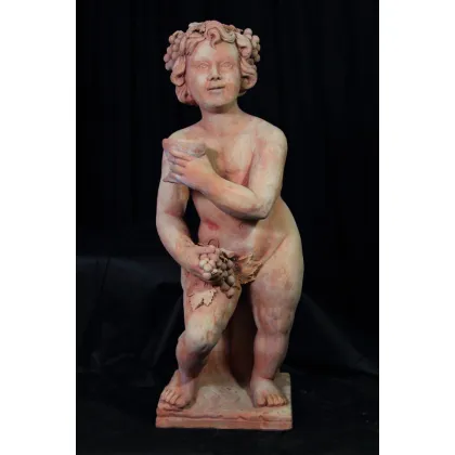 Picture Beautiful statue of Bacchus in clay - Fornace Masini