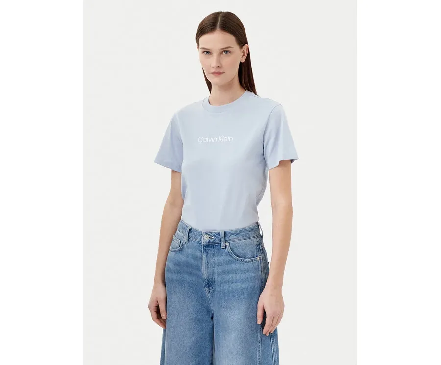 obrazek 1 Calvin Klein T-Shirt Hero Logo K20K205448 Niebieski Regular Fit