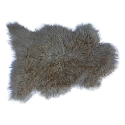 Zdjęcie Luksusowy dywan ze skóry koziej Angora - 92x72 cm