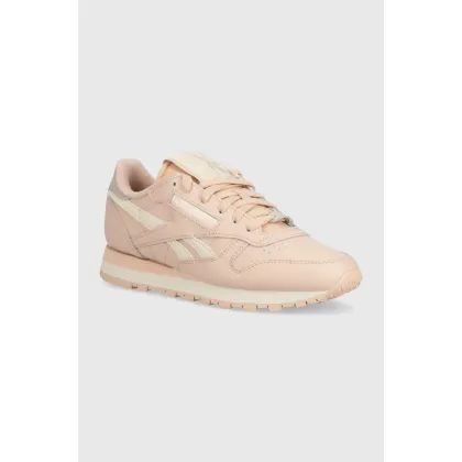 Zdjęcie Reebok Classic sneakersy skórzane Classic Leather kolor różowy 100074361