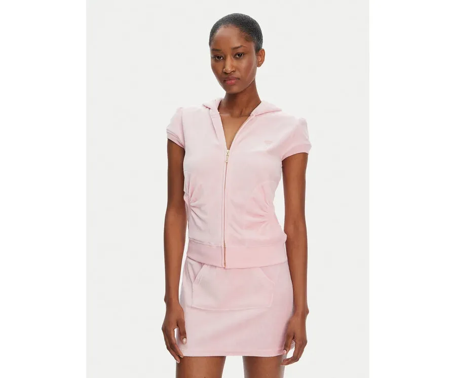 obrazek 1 Juicy Couture Bluza Heritage JCGAS125021 Różowy Slim Fit