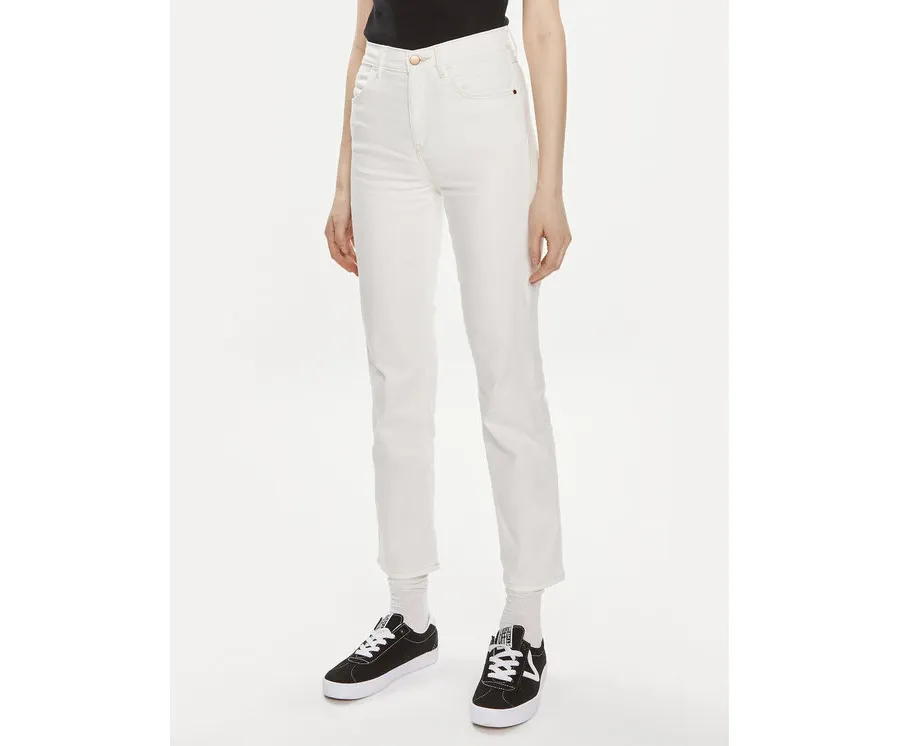 obrazek 1 Wrangler Jeansy 112351027 Biały Straight Fit