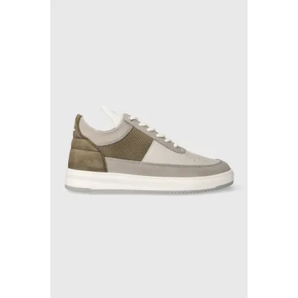 Zdjęcie Filling Pieces sneakersy skórzane Low Top Game kolor szary 10133151174