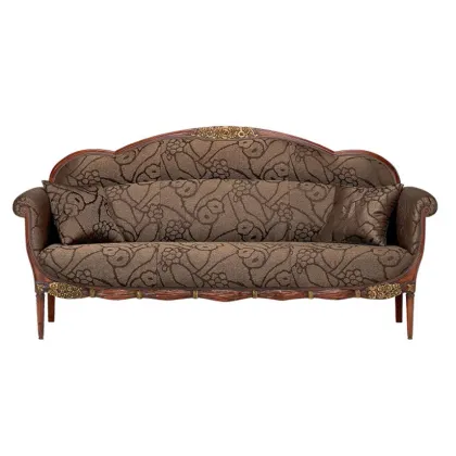 Zdjęcie Fantastyczna włoska 3-osobowa sofa z dwoma poduszkami