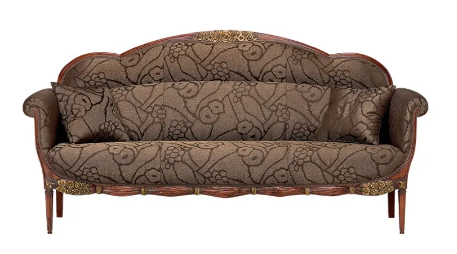 obrazek 1 Fantastyczna włoska 3-osobowa sofa z dwoma poduszkami
