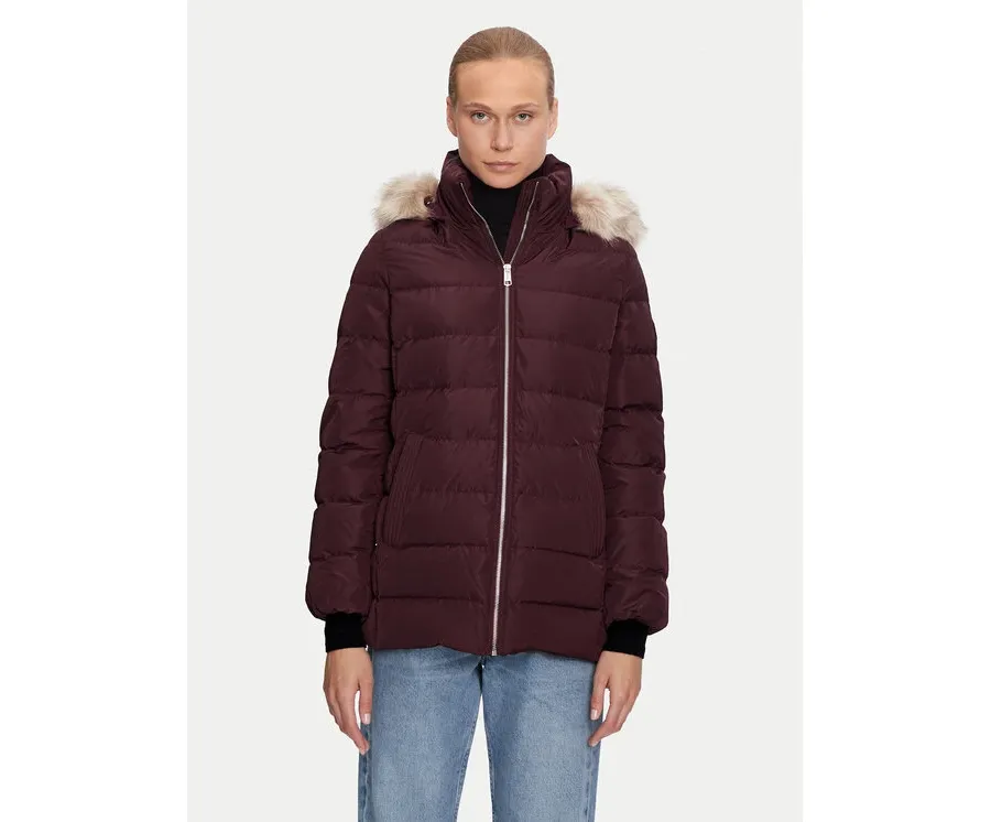 obrazek 1 Tommy Hilfiger Kurtka puchowa WW0WW43600 Fioletowy Regular Fit