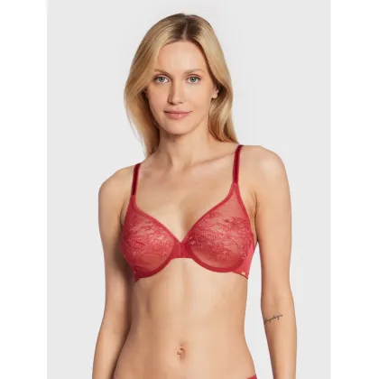 Zdjęcie Gossard Biustonosz z fiszbiną Lace Sheer 13001 Różowy