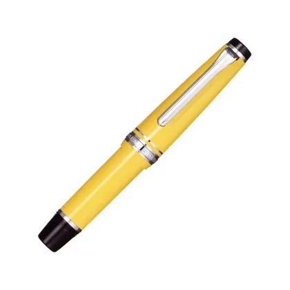 Zdjęcie Sailor Pióro Wieczne Professional Gear Slim Mini Rodowane Yellow