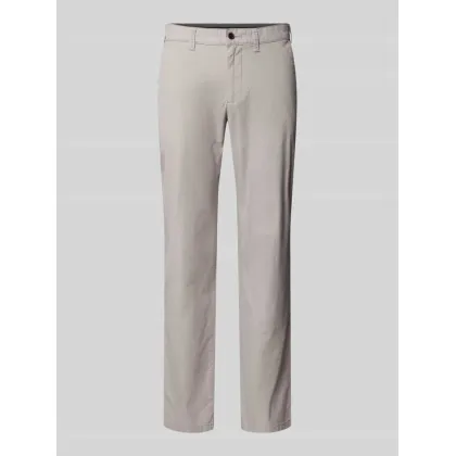 Zdjęcie Chinosy o kroju regular fit z fakturowanym wzorem