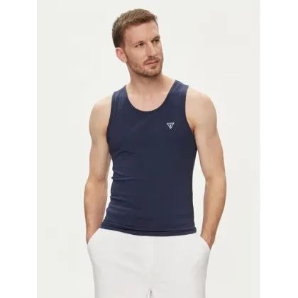 Zdjęcie Guess Tank top U97M02 KCD31 Granatowy Regular Fit