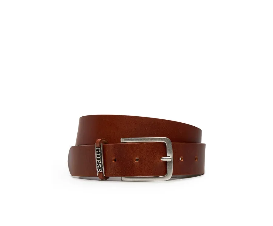 obrazek 1 Guess Pasek Męski Detailed Loop Belt M4BZ29 L0VE0 Brązowy