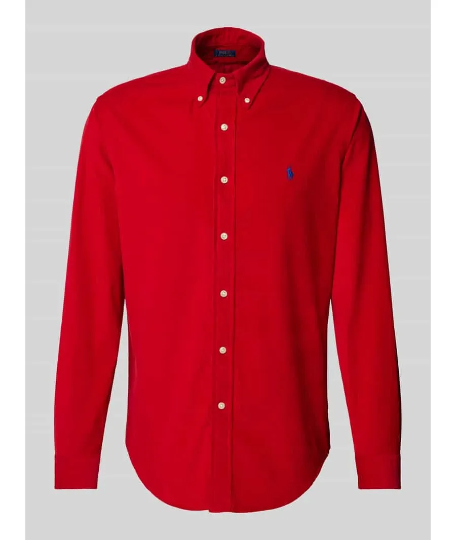 obrazek 1 Koszula casualowa o kroju custom fit z wyhaftowanym logo