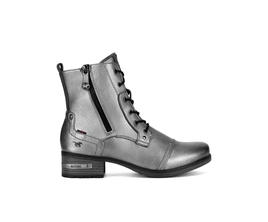 obrazek 1 Mustang Botki 1229-513 Srebrny