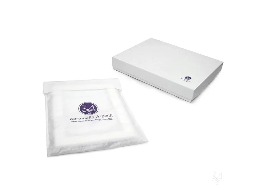 obrazek 3 Piękna stylowa ramka na zdjęcia 13×18 cm Lizbona ze srebra - Zaramella Argenti