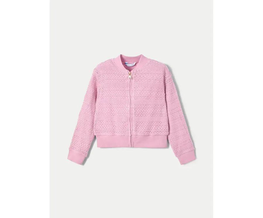 obrazek 1 Mayoral Bluza 3409 Różowy Regular Fit