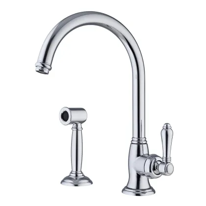 Picture Single lever sink faucet with side shower - Officina Nicolazzi