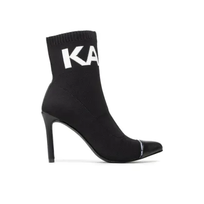 Zdjęcie KARL LAGERFELD Botki KL31361A Czarny