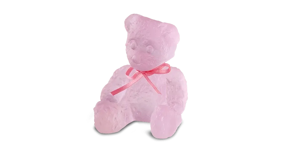 obrazek 1 Stylowy flakon na perfumy w kształcie małego misia – firma Daum