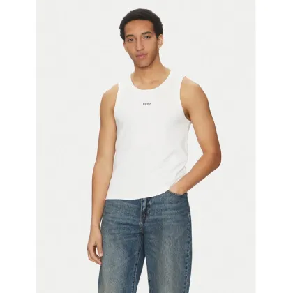 Zdjęcie HUGO Tank top Dapota 50542089 Biały Slim Fit