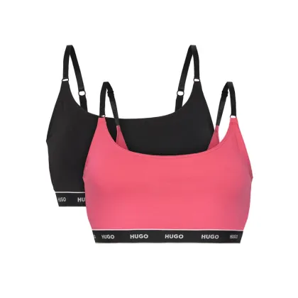 Zdjęcie HUGO Komplet 2 biustonoszy topów 50480158 Czarny