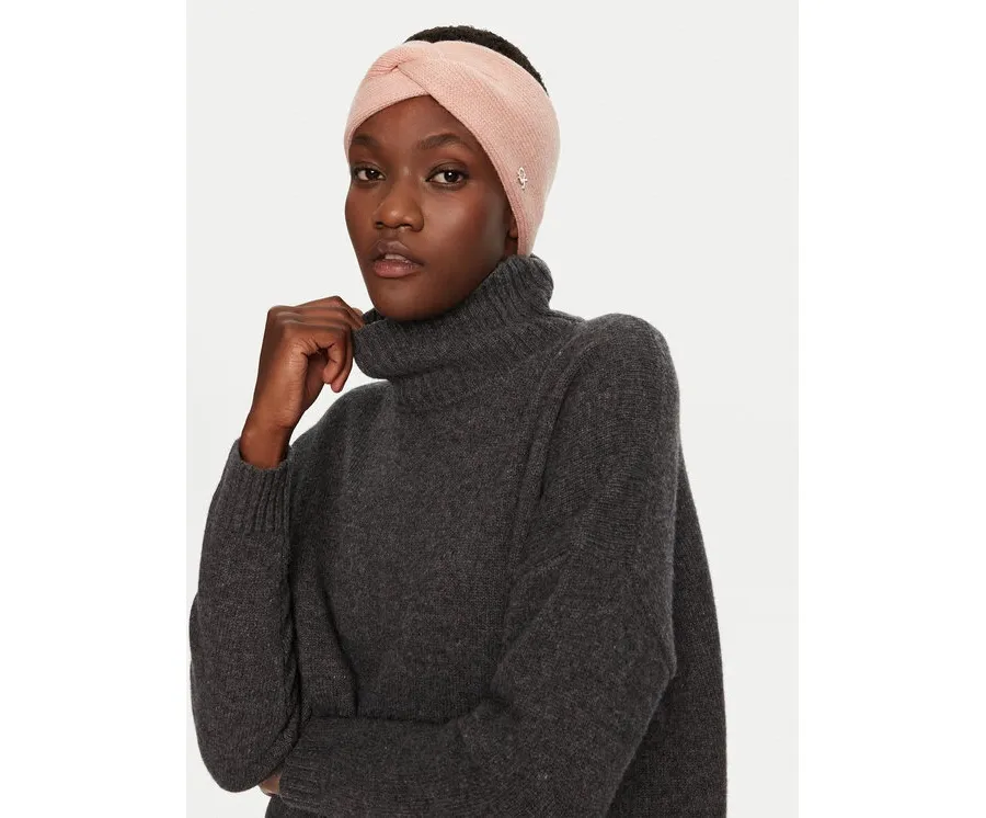 obrazek 1 Calvin Klein Zestaw czapka i opaska K60K612622 Różowy