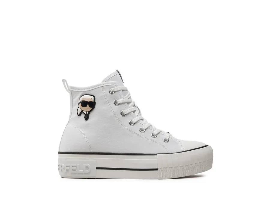 obrazek 1 KARL LAGERFELD Trampki KL60444 Biały