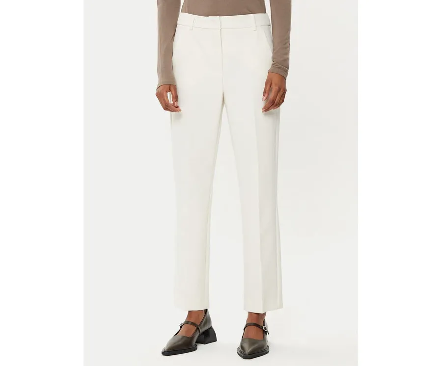 obrazek 1 Weekend Max Mara Chinosy Rana 2515131031 Écru Slim Fit