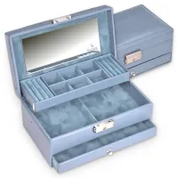 Picture Turquoise jewelry storage box