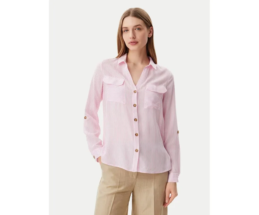 obrazek 1 Vero Moda Koszula Bumpy 10275283 Różowy Regular Fit