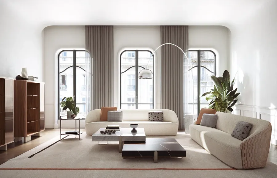 obrazek 8 Stylowy modernistyczny stolik kawowy do salonu - prosto z Włoch