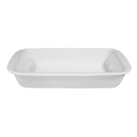 Zdjęcie Prostokątne porcelanowe naczynie do zapiekanek 30x18,5 cm - Seltmann Weiden