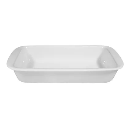 Zdjęcie Prostokątne porcelanowe naczynie do zapiekanek 30x18,5 cm - Seltmann Weiden