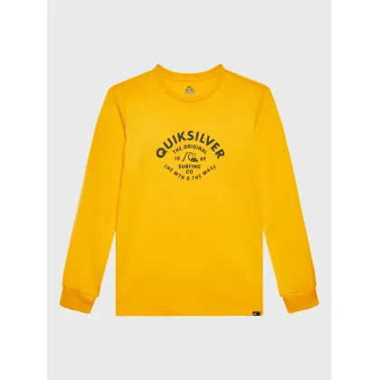 Zdjęcie Quiksilver Bluzka Script Talk EQBZT04514 Żółty Regular Fit