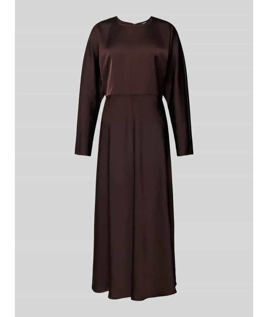 obrazek 1 Sukienka midi z okrągłym dekoltem