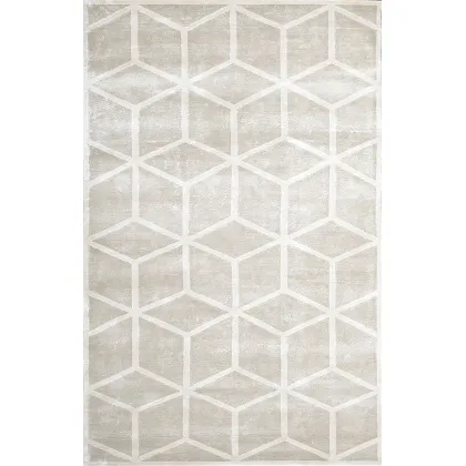 Picture Designer beige geometric rug - COSMOU VEDETTE 7051