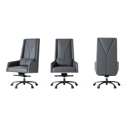 Zdjęcie Elegancki włoski fotel obrotowy do gabinetu