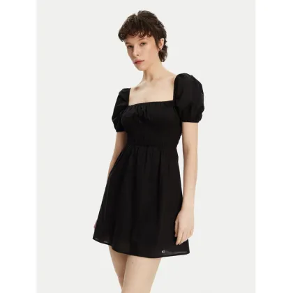 Zdjęcie Tommy Jeans Sukienka letnia Voile DW0DW21334 Czarny Regular Fit