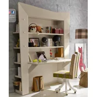 Picture A youthful, original shelf with a built-in desk - Ferretti e Ferretti