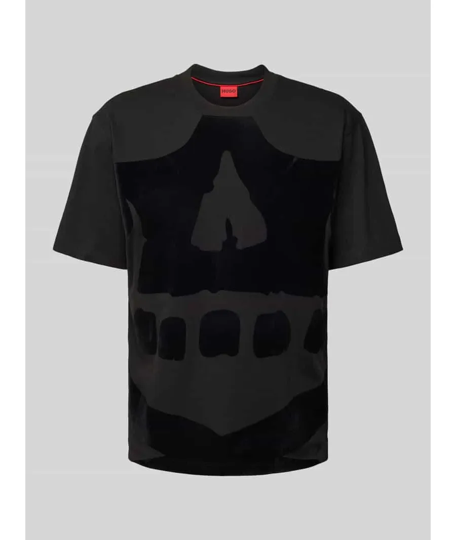 obrazek 1 T-shirt o kroju regular fit z okrągłym dekoltem model ‘Duskulty’