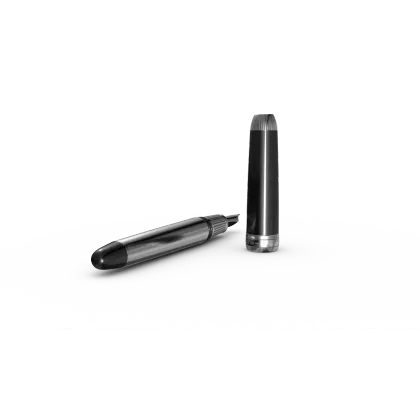 Zdjęcie Eleganckie czarno srebrne pióro wieczne - idealne na prezent dla drugiej osoby